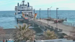 Maltempo, riprendono i lavori per il ripristino dello scalo di Stromboli