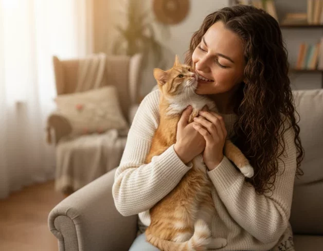 Il gatto non prova affetto? Non è vero: ecco come ti dimostra il suo amore