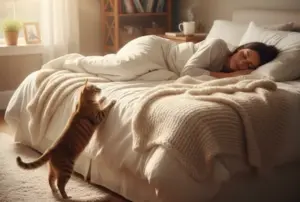 Il gatto non ti fa dormire? Come gestire il tuo amico felino di notte