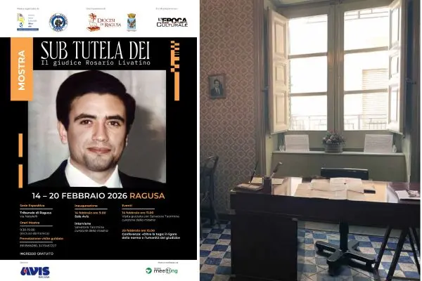 Ragusa, al Tribunale la mostra “Sub tutela Dei” dedicata al giudice Rosario Livatino