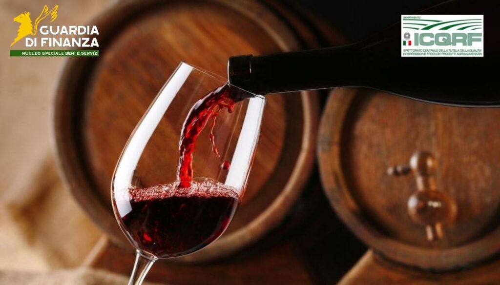 Sequestrati 2,5 milioni di litri di vino falso DOP e IGP: indagini in corso.