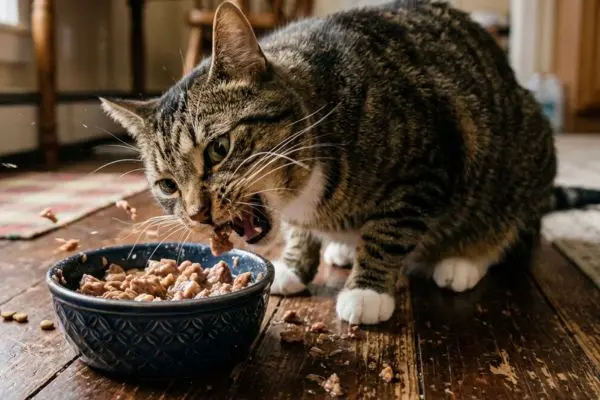 Perché il gatto ha sempre fame e come gestire l’appetito continuo
