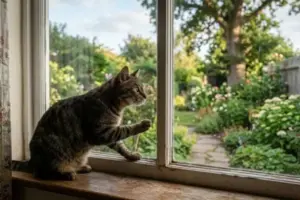 Cosa succede al gatto se non esce di casa? Influenza sull’umore e sul comportamento