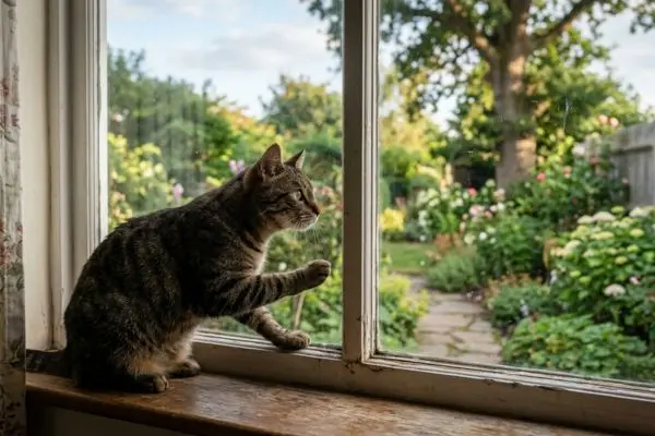 Cosa succede al gatto se non esce di casa? Influenza sull’umore e sul comportamento