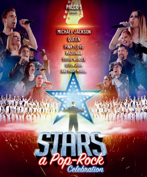 Stars Pop & Rock Celebration: il grande show con oltre 100 artisti arriva a Catania e Palermo