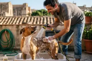 Igiene degli animali domestici: ogni quanto è giusto lavare il cane?