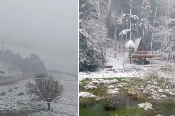Primavera sotto la neve, Madonie imbiancate e scatta l’allerta gialla