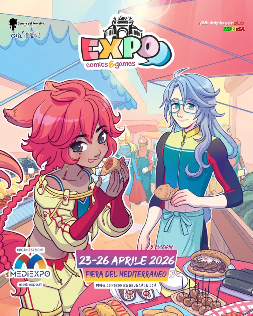 Expo Comics & Games torna a Palermo: quattro giorni tra fumetti, cosplay e videogiochi