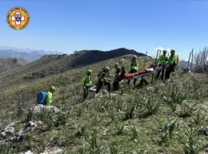 Escursionista soccorso sulle montagne tra Monreale e San Martino delle Scale