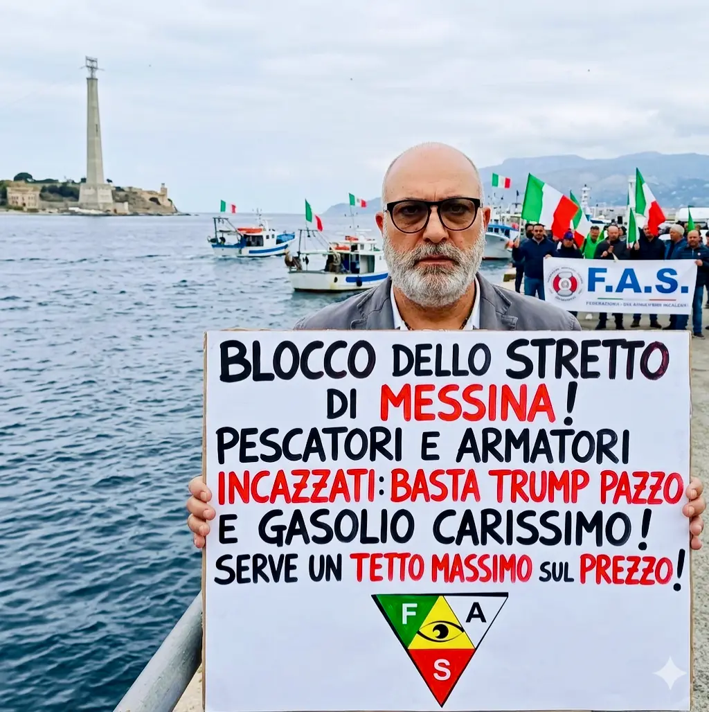 “Se si ferma la pesca, si ferma il mare”: 100 pescherecci pronti alla mobilitazione nello Stretto di Messina