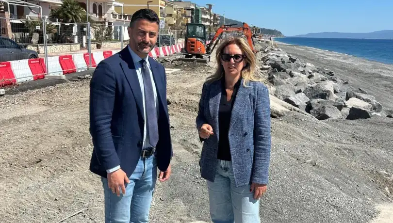 Ciclone Harry, sopralluogo su litorali danneggiati. Savarino: “Lavori a buon punto”