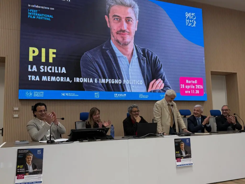 Pif agli studenti dell’Università di Palermo: “La povertà di mezzi stimola la creatività”