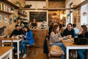 Caffè e bar dove è possibile stare con i gatti: una realtà che prende sempre più piede