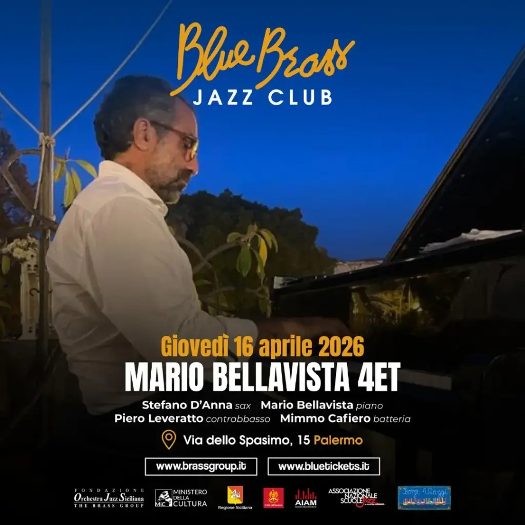 Torna in concerto, al Ridotto dello Spasimo, Mario Bellavista, per il Brass Group