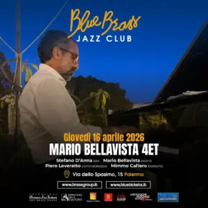Torna in concerto, al Ridotto dello Spasimo, Mario Bellavista, per il Brass Group