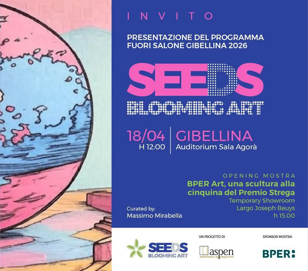 “Seeds – Blooming Art”: quando l’arte fa rinascere un territorio