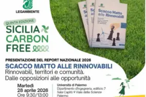 Legambiente Sicilia presenta a Palermo il Report “Scacco Matto alle Rinnovabili 2026”