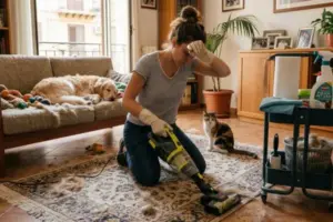 Come tenere la casa pulita con animali domestici non convenzionali: odori, igiene e spazi