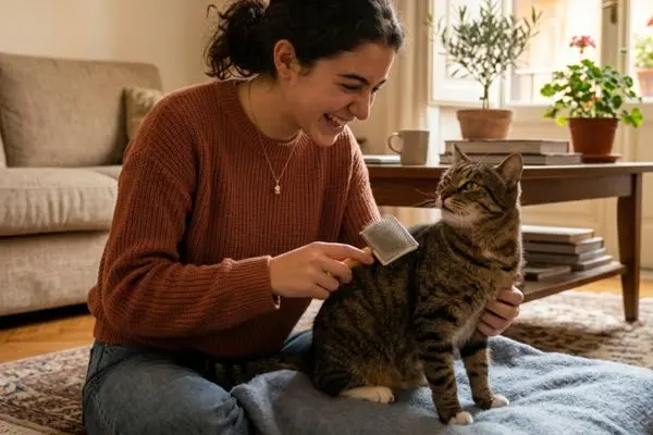 Gatti con il pelo lungo e pieno di nodi: come risolvere il problema