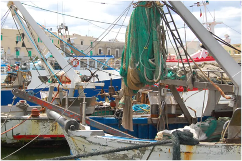 Pesca, sospeso il fermo ma la protesta continua: pescherecci fermi nei porti