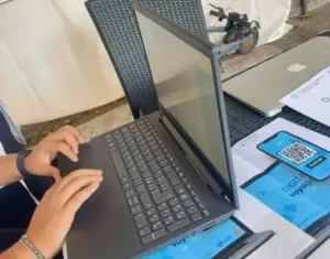 Info Point del Punto Impresa Digitale a Terrasini per il Campionato italiano Regolarità Epoca Gruppo 5