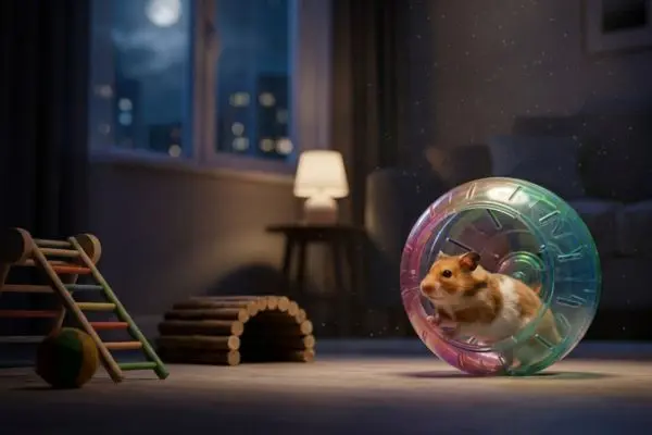 Scopri la vita notturna dei piccoli roditori domestici