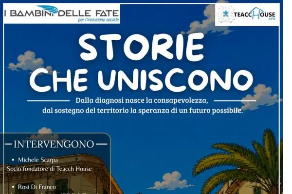 Mercoledì 27 maggio, in piazzetta Bagnasco, si parla di autismo con “Teacch House” e “I Bambini delle Fate”
