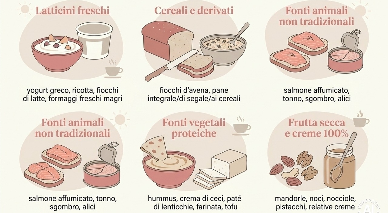 Colazione proteica all'italiana: 10 alternative golose alle tradizionali uova per iniziare la giornata.