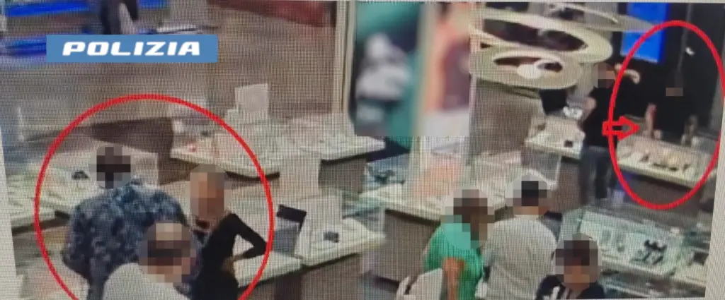 Furti in due gioiellerie a Catania: tre uomini individuati dalla Polizia