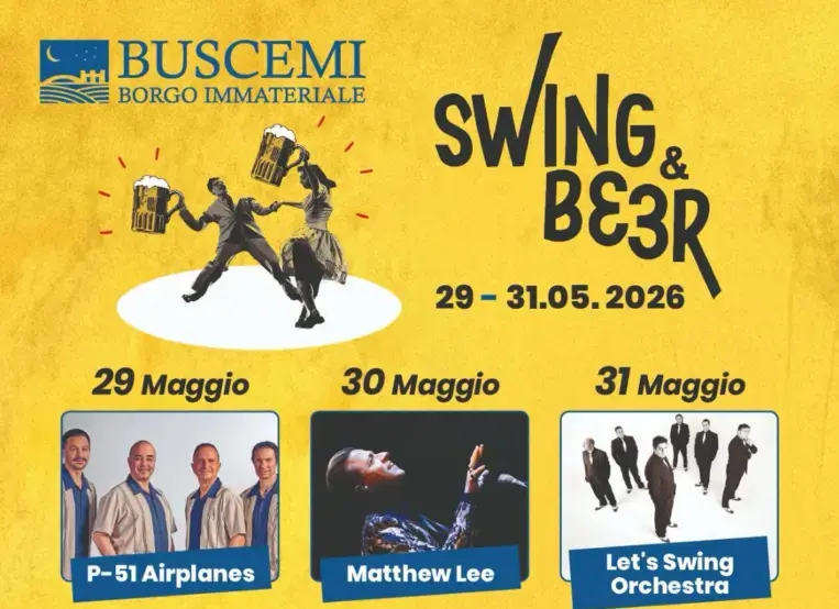 Musica e birra: a Buscemi dal 29 al 31 maggio torna “Swing & Beer” festival