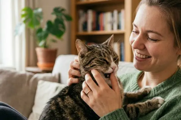 Perché il gatto ti morde mentre gli fai le coccole