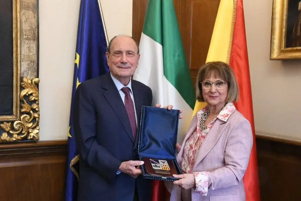 Palazzo d’Orléans, Schifani riceve il neo prefetto di Ragusa Tania Giallongo