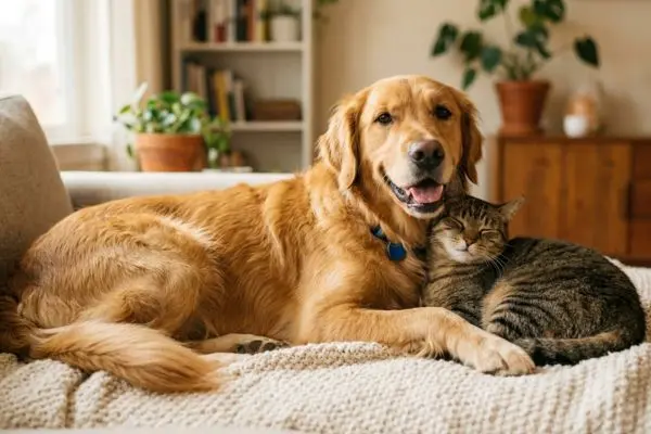 Come capire se il tuo cane o gatto è felice: i segnali da non ignorare