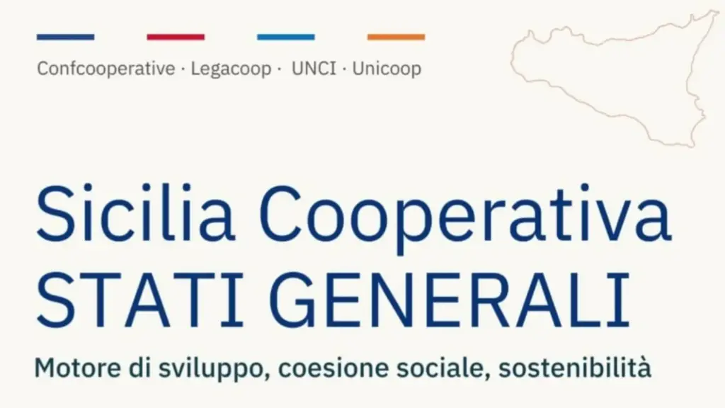 Stati generali della cooperazione siciliana a Palermo: confronto su futuro dell’Isola