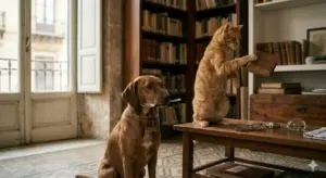 Gli animali che “rubano” oggetti in casa e perché lo fanno