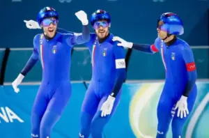 Italia protagonista nel pattinaggio: finale per l’oro nell’inseguimento maschile a squadre!