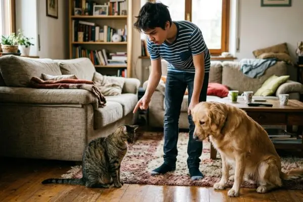 Cani e gatti capiscono i rimproveri? Come comportarsi con i nostri animali