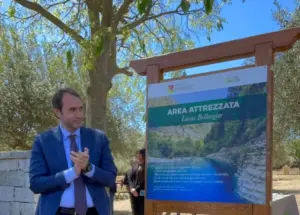 Riserva Cavagrande, inaugurata l’area attrezzata “Lucas Bollengier”
