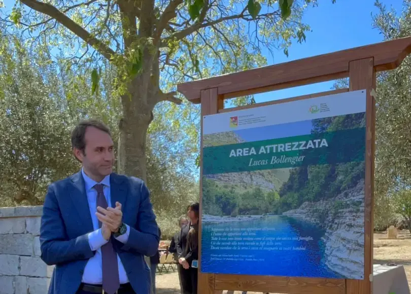 Riserva Cavagrande, inaugurata l’area attrezzata “Lucas Bollengier”