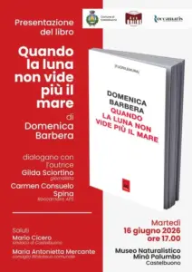 “Quando la luna non vide più il mare”: a Castelbuono la presentazione del libro di Domenica Barbera