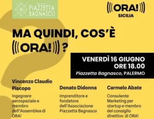 Giovani, merito e partecipazione: “ORA!” protagonista a Piazzetta Bagnasco