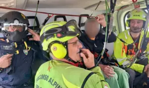 Malore durante un’escursione sul Monte Cammarata, 87enne soccorso in elicottero