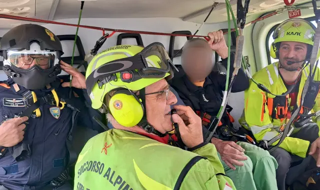 Malore durante un’escursione sul Monte Cammarata, 87enne soccorso in elicottero