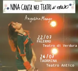 Angelina Mango torna in Sicilia: doppio appuntamento estivo tra Palermo e Taormina