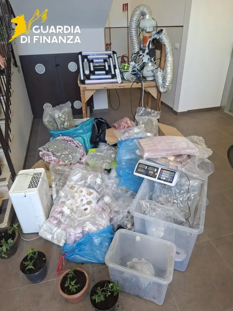 Nicolosi, scoperta serra della droga: sequestrati 100kg tra hashish e marijuana, tre arresti