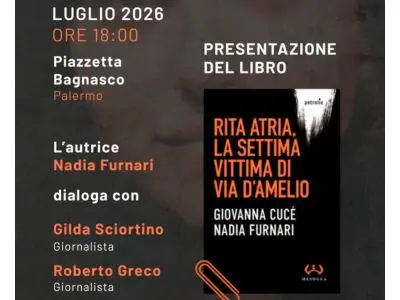 ”Rita Atria. La settima vittima di via D’Amelio” presentazione venerdì 17 luglio in piazzetta Bagnasco