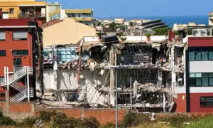Crolla una palazzina a Messina: sette dispersi e almeno cinque feriti gravi