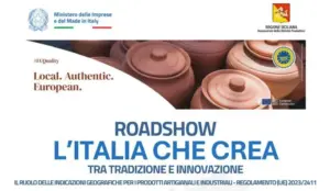 A Palermo venerdì 10 luglio arriva il roadshow “L’Italia che crea”. Tra tradizione e innovazione”