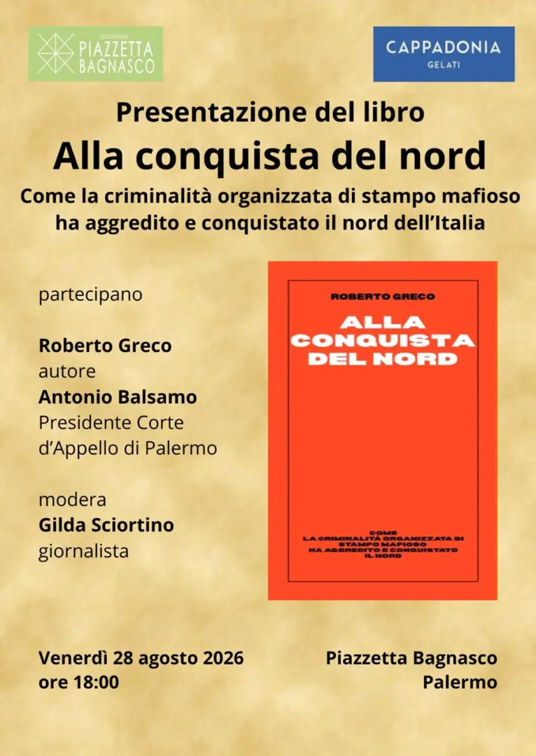 “Alla conquista del nord”, l’ultimo libro del giornalista d’inchiesta Roberto Greco