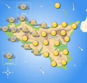 Meteo Sicilia di martedì 11 agosto